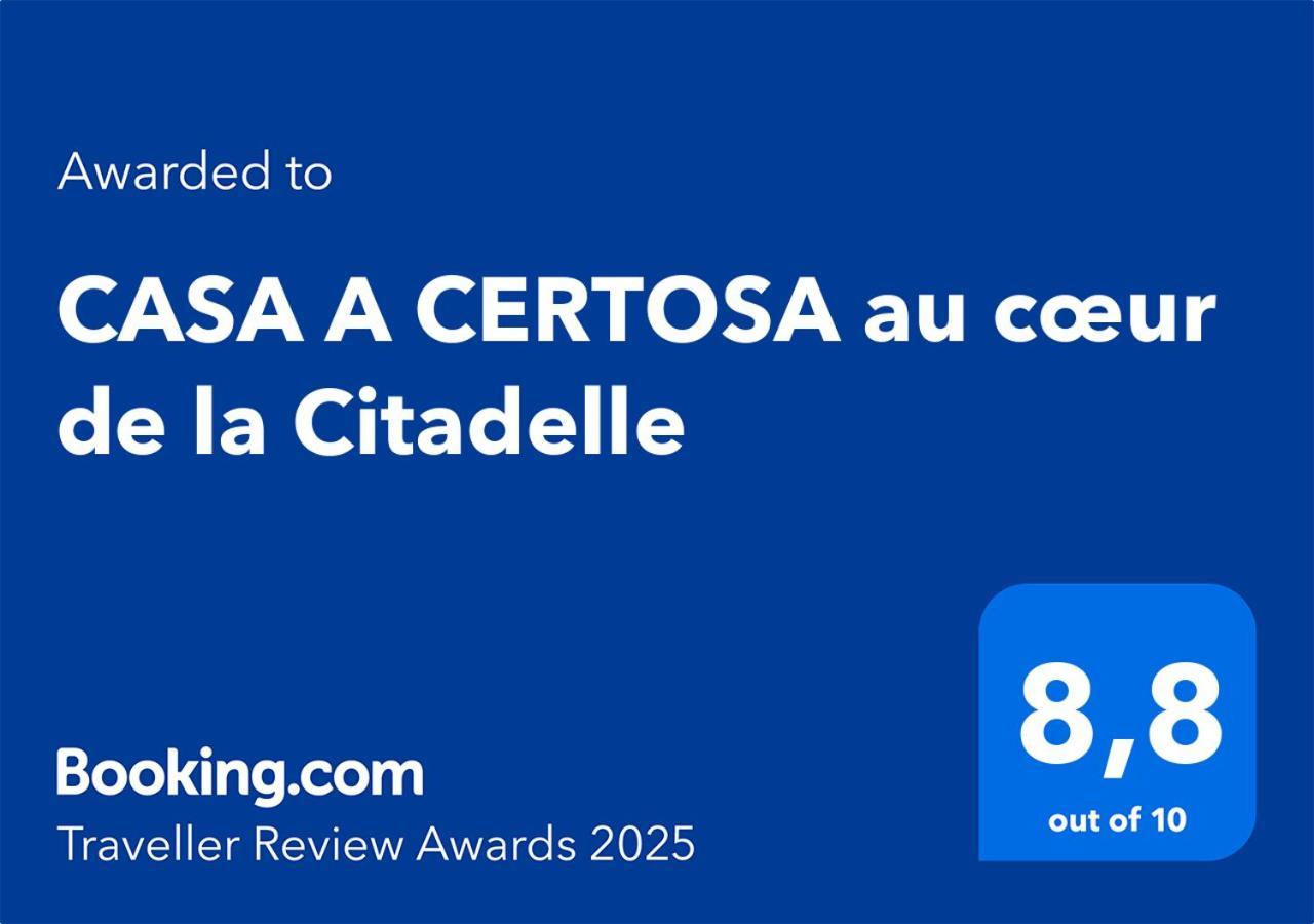 巴斯蒂亚Casa A Certosa Au Coeur De La Citadelle公寓 外观 照片